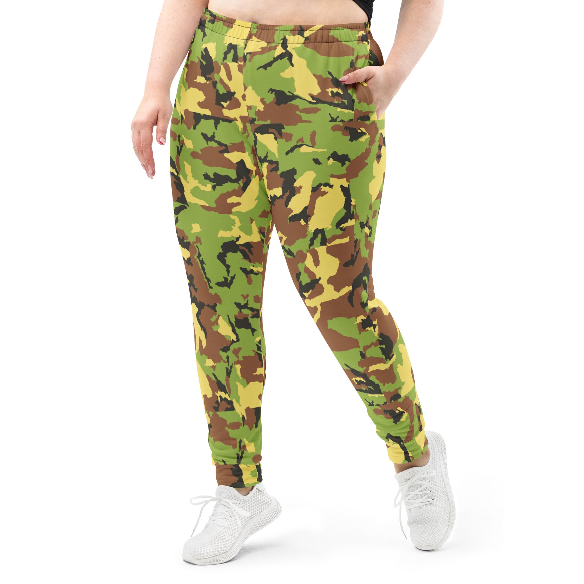 Green Camo Joggers